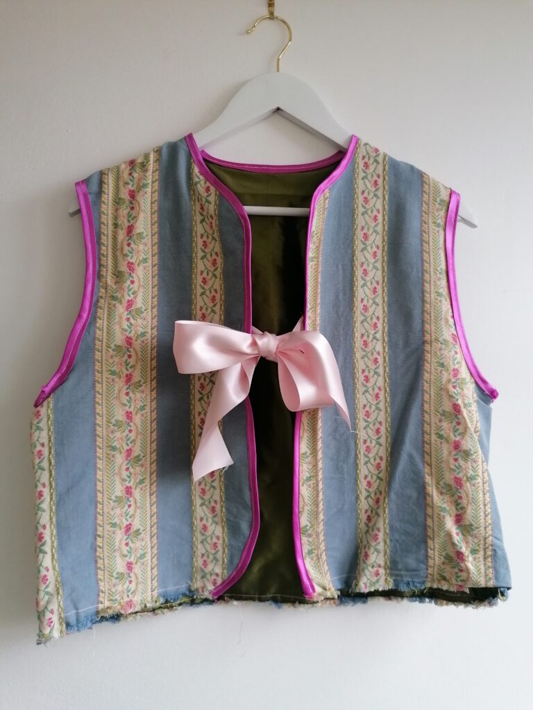 The Reversible Saffron Waistcoat